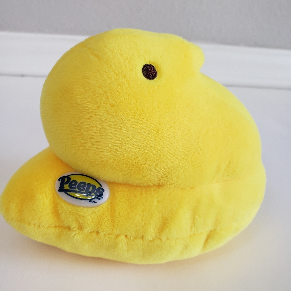 PEEPS Just Born Yellow Chick Stuffed Animal Plush Toy